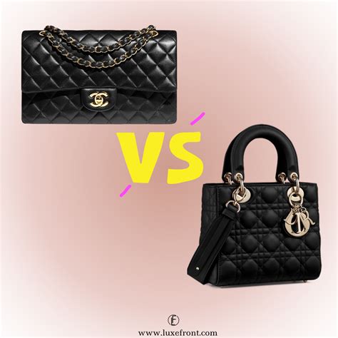 lady dior vs chanel classic|Dior vs Chanel makeup.